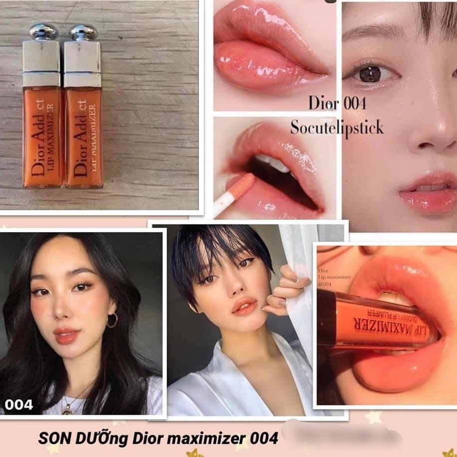 Son Dưỡng Môi Dior Collagen Addict Lip Maximizer 004 coral Thế Giới Son Môi #13 Son Dưỡng Môi Dior Collagen Addict Lip Maximizer 004 coral Thế Giới Son Môi